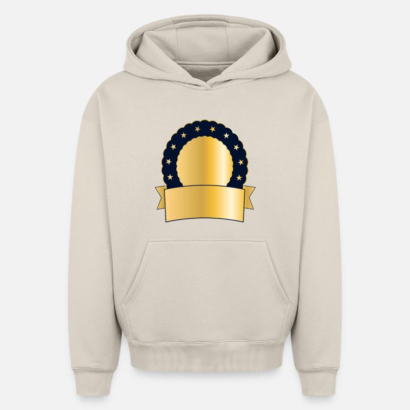 CONCEVEZ VOTRE PROPRE PRIX - Sweat à capuche unisexe oversize épais SPREAD - beige