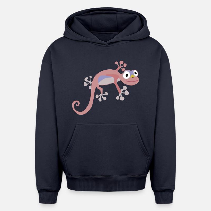 rangei mam - Oversized Heavyweight Unisex Hoodie - Navy