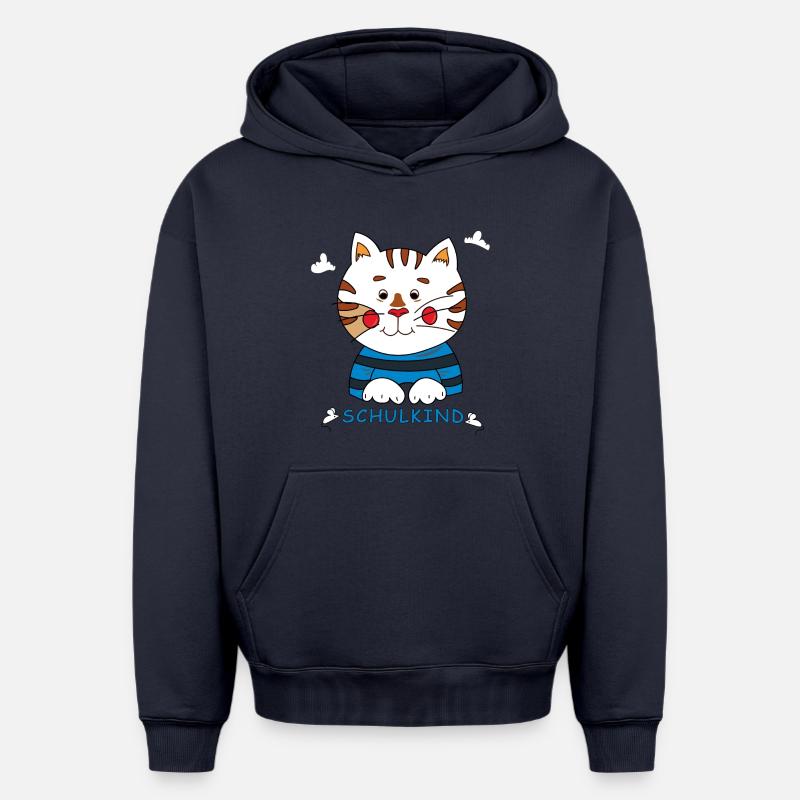 Einschulung Schulkind - Oversized Heavyweight Unisex Hoodie - Navy