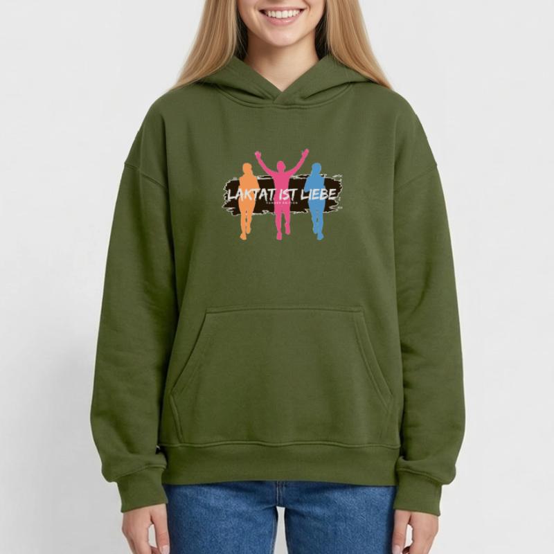 Lactate, c’est l’amour – Édition Runner Sweat à capuche unisexe oversize épais SPREAD