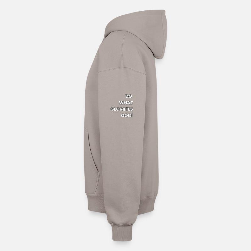 Verherrliche Gott Oversized Heavyweight Unisex Zip Hoodie