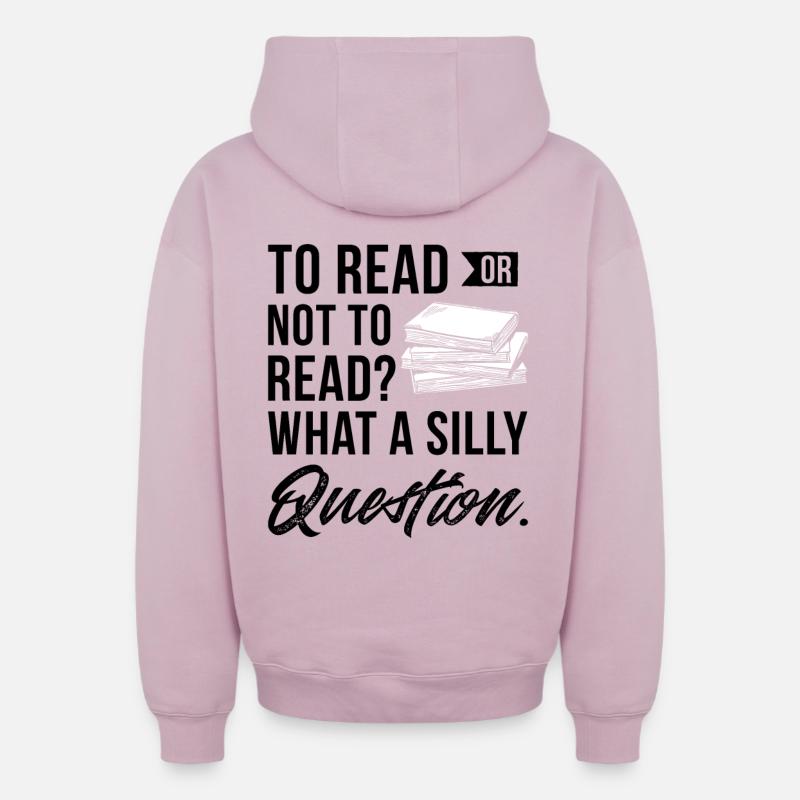 professeur - Sweat à capuche unisexe zippé oversize épais SPREAD - rose poudré