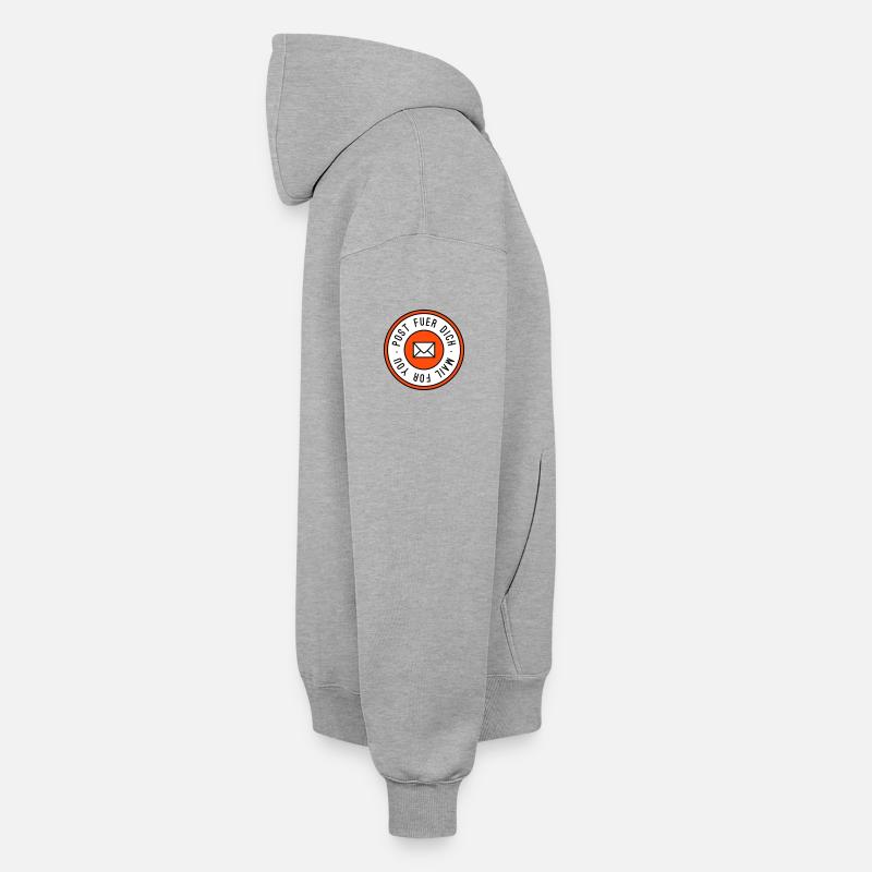 Mail pour vous tricolore Sweat à capuche unisexe zippé oversize épais SPREAD
