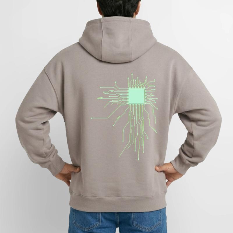 conseil d’administration core cpu ordinateur nerd pc humour geek code Sweat à capuche unisexe zippé oversize épais SPREAD