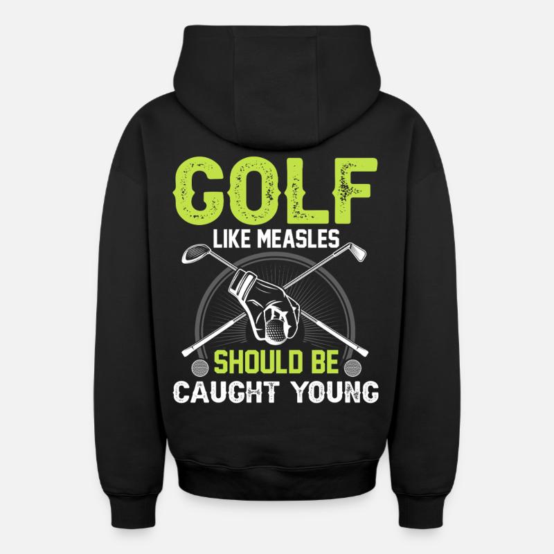 golfe - Sweat à capuche unisexe zippé oversize épais SPREAD - noir