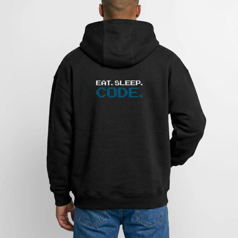 Programming code computer science Oversized Heavyweight Unisex Zip Hoodie