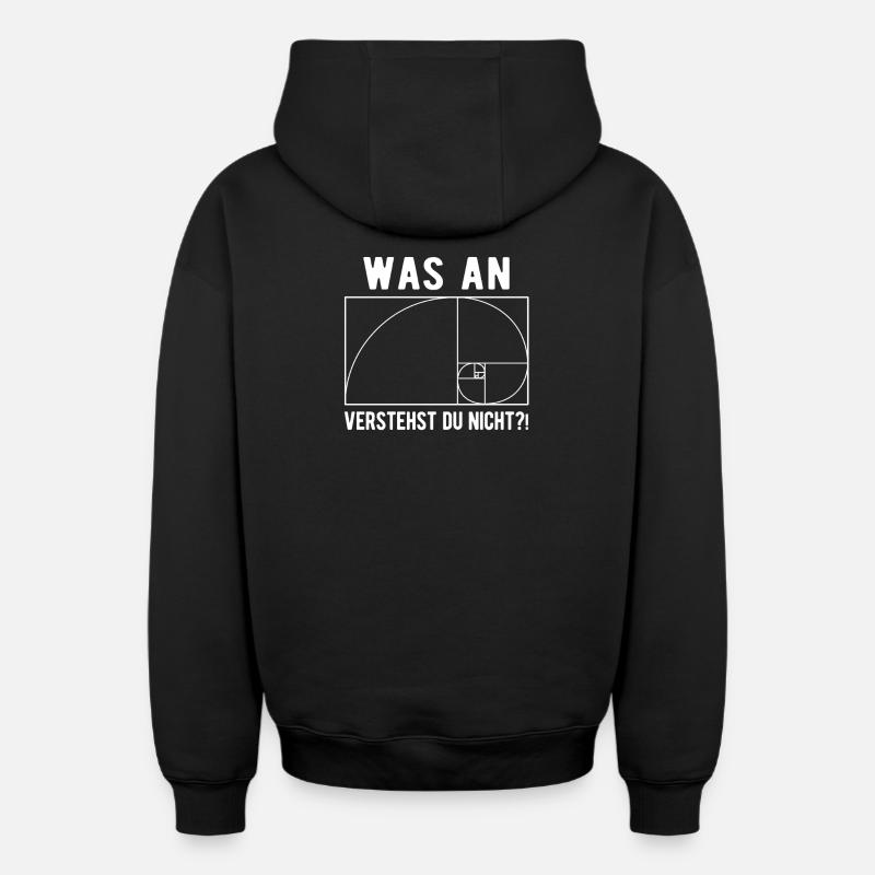 Informatiker Programmierer Computer Spruch Geek - Oversized Heavyweight Unisex Zip Hoodie - Schwarz