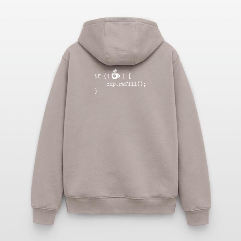 Debug Programmierer Coden Developer Computerfreak Oversized Heavyweight Unisex Zip Hoodie
