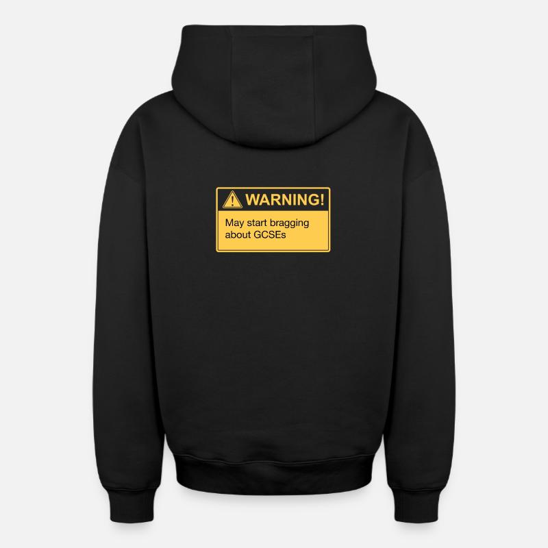 Résultats du GCSE - Sweat à capuche unisexe zippé oversize épais SPREAD - noir