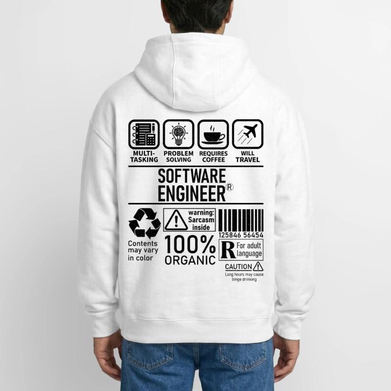 Software Engineer multi tasking problem solving Oversized Heavyweight Unisex Zip Hoodie