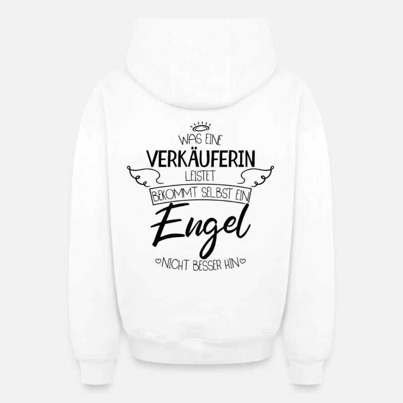 Meilleure vendeuse - Sweat à capuche unisexe zippé oversize épais SPREAD - blanc