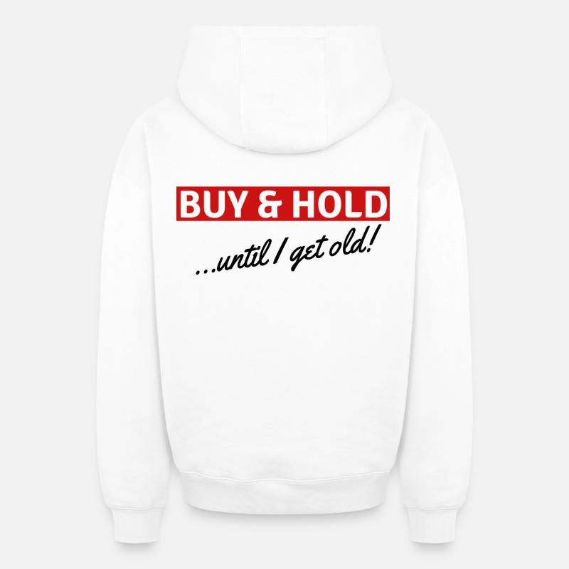 Acheter & Conserver - Investisseur - Sweat à capuche unisexe zippé oversize épais SPREAD - blanc