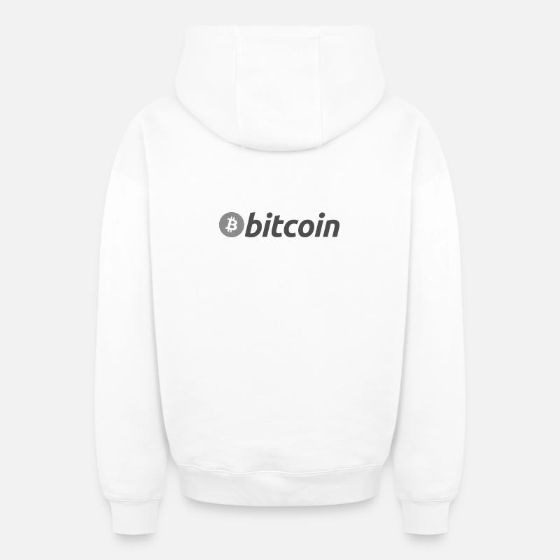 Hodel - Sweat à capuche unisexe zippé oversize épais SPREAD - blanc