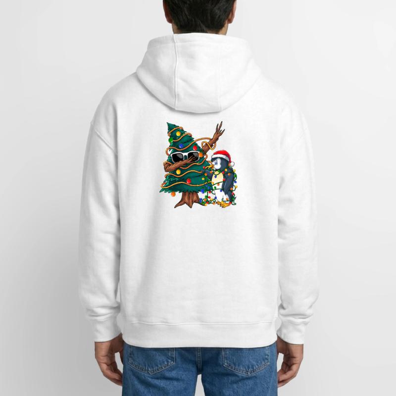 Dapping Tannenbaum -Dapping Weihnachtspullover Oversized Heavyweight Unisex Zip Hoodie