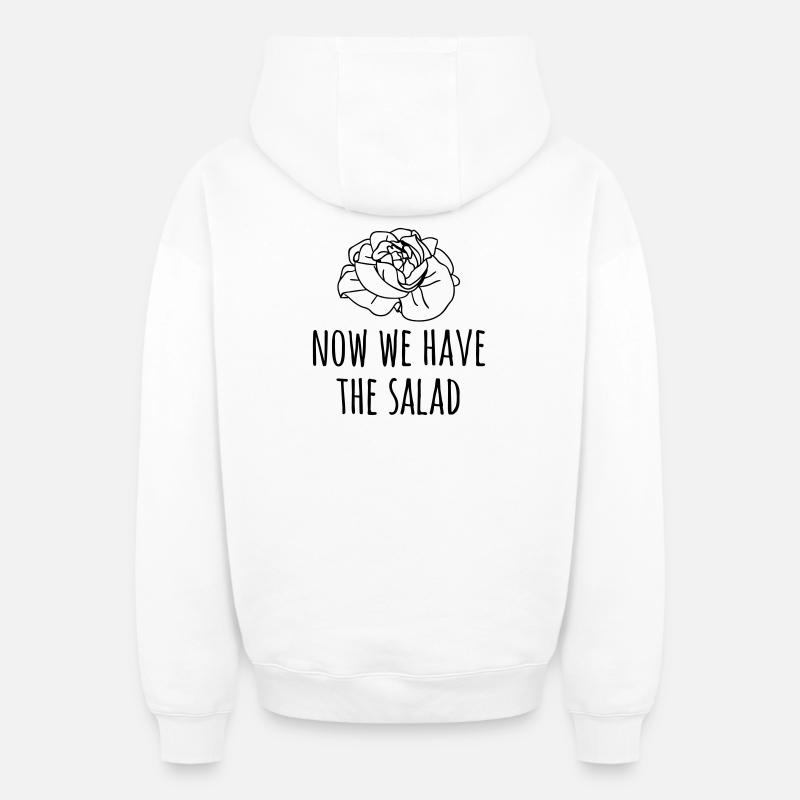 spruch humor junggesellenabschied - Oversized Heavyweight Unisex Zip Hoodie - Weiß