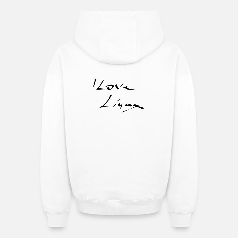 Linux, Software, programmieren - Oversized Heavyweight Unisex Zip Hoodie - Weiß