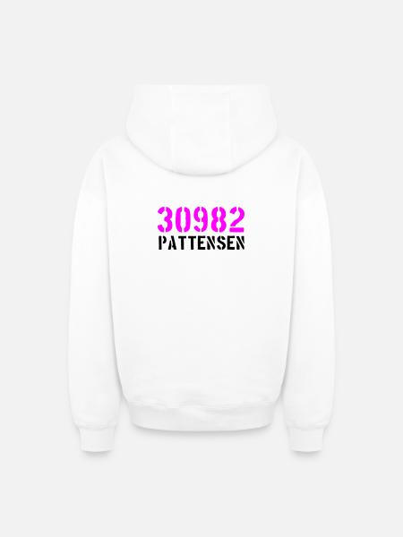 30982_Pattensen - Oversized Heavyweight Unisex Zip Hoodie - white