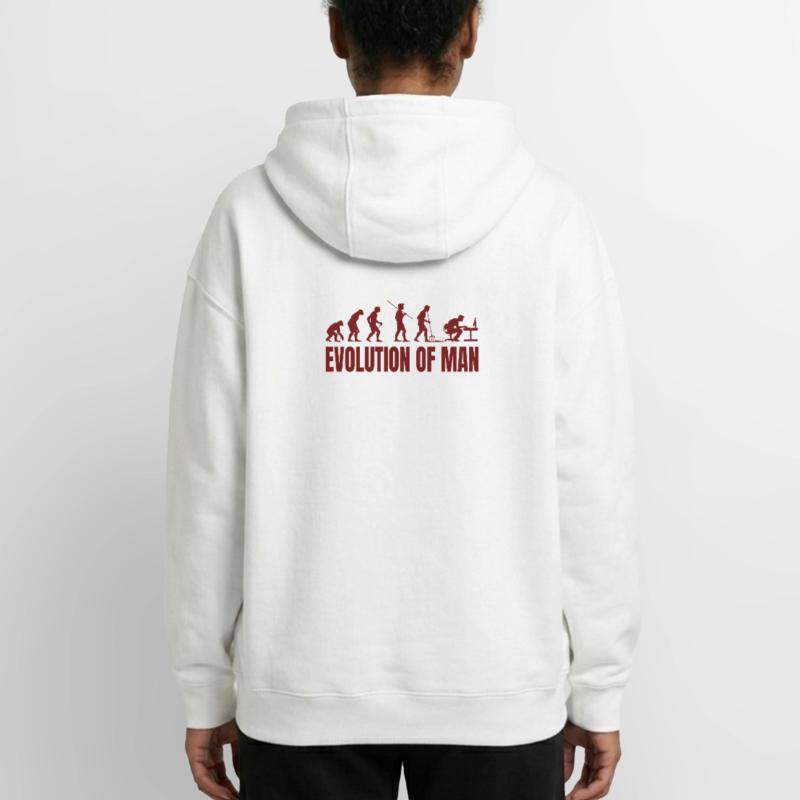 Informatique PC Evolution Programmeur Informatien Sweat à capuche unisexe zippé oversize épais SPREAD
