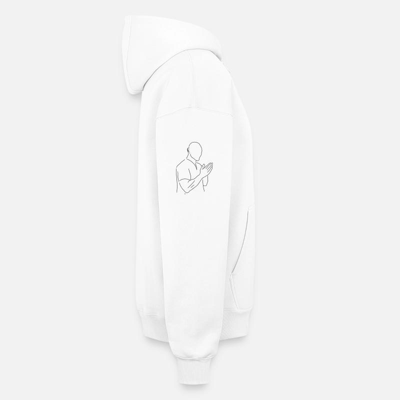 Johnny Oversized Heavyweight Unisex Zip Hoodie