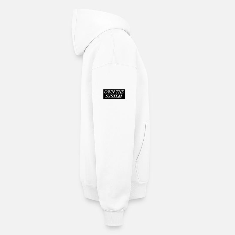 Own the System - Das eigene System Oversized Heavyweight Unisex Zip Hoodie
