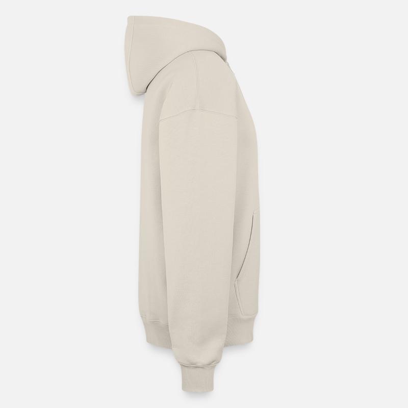 Zitronengrün Oversized Heavyweight Unisex Zip Hoodie