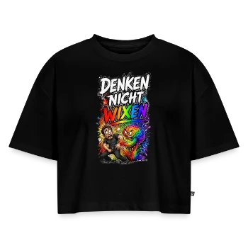 Frauen Premium Oversized Bio Cropped T-Shirt