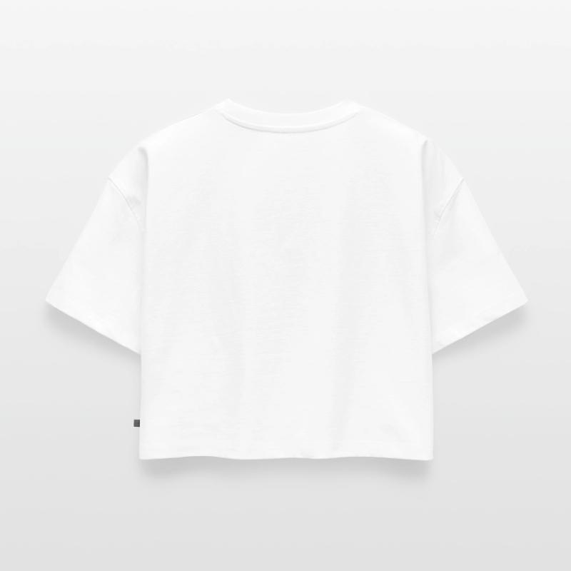 Code Schlaf Debug Wiederholungsprogramm Shirt Frauen Premium Oversized Bio Cropped T-Shirt