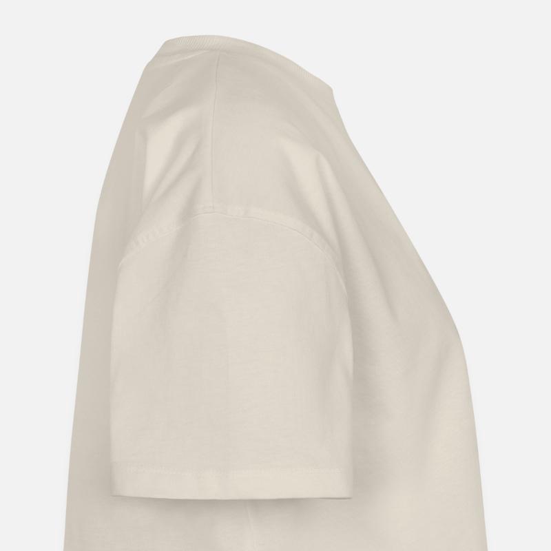 Drapeau du Liban - Liban - Silhouette de dragon Crop top Premium bio Oversize Femme