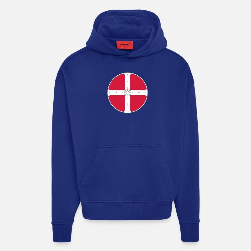 Wikinger - Hoodie- made by SPREAD  - Iconic Blue