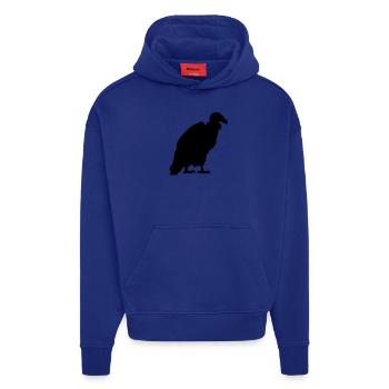 Geier - Hoodie- made by SPREAD  - Iconic Blue - Vorne