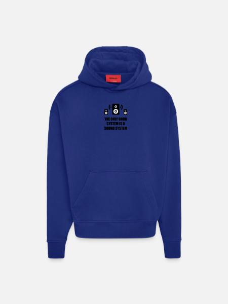 Music - Hoodie- made by SPREAD - Iconic Blue