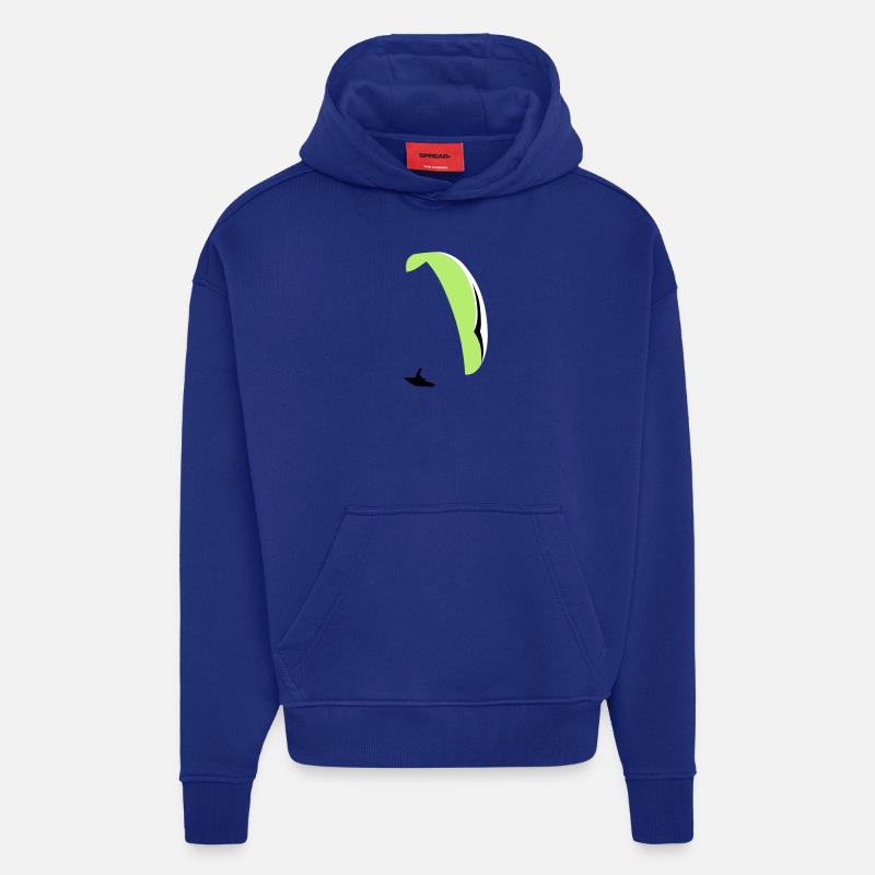 Paraglider XC - Hoodie- made by SPREAD - Iconic Blue