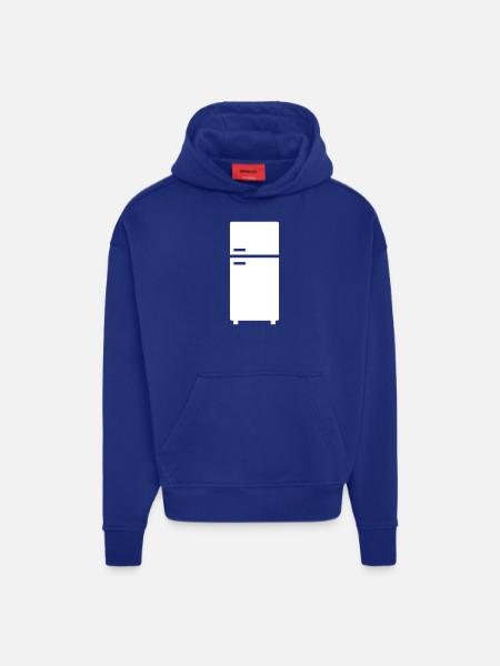 Refrigerator - Hoodie- made by SPREAD  - Iconic Blue