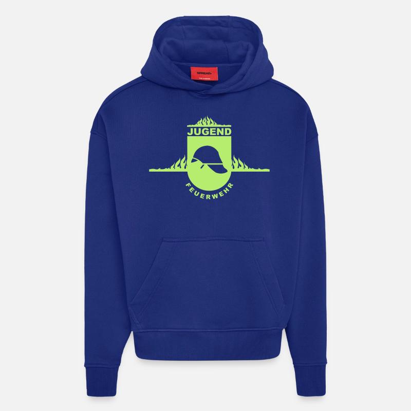Jugend Feuerwehr - Hoodie- made by SPREAD  - Iconic Blue