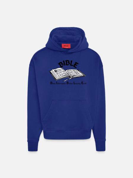 Bibel - Hoodie- made by SPREAD - Iconic Blue