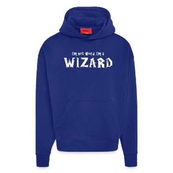 Pen and paper wizard - Hoodie- made by SPREAD  - Iconic Blue - Vorne
