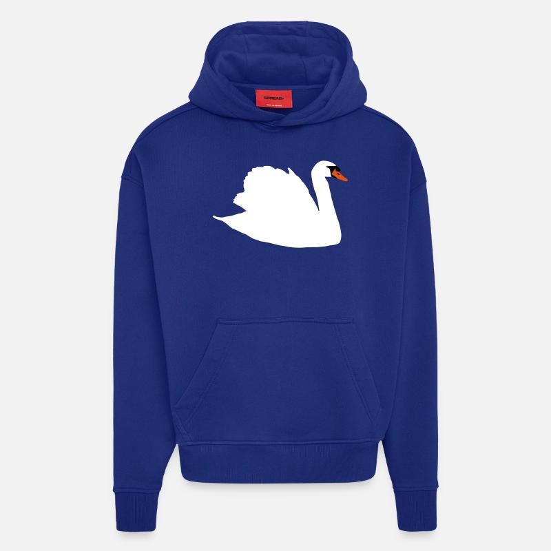 schwan - Hoodie- made by SPREAD - Iconic Blue