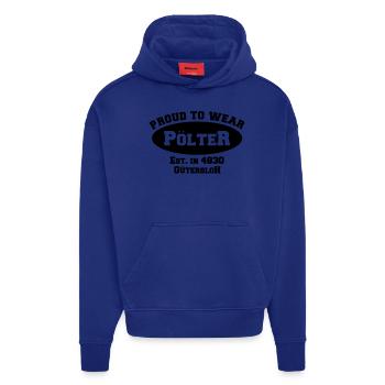 Pölter - Hoodie- made by SPREAD  - Iconic Blue - Vorne