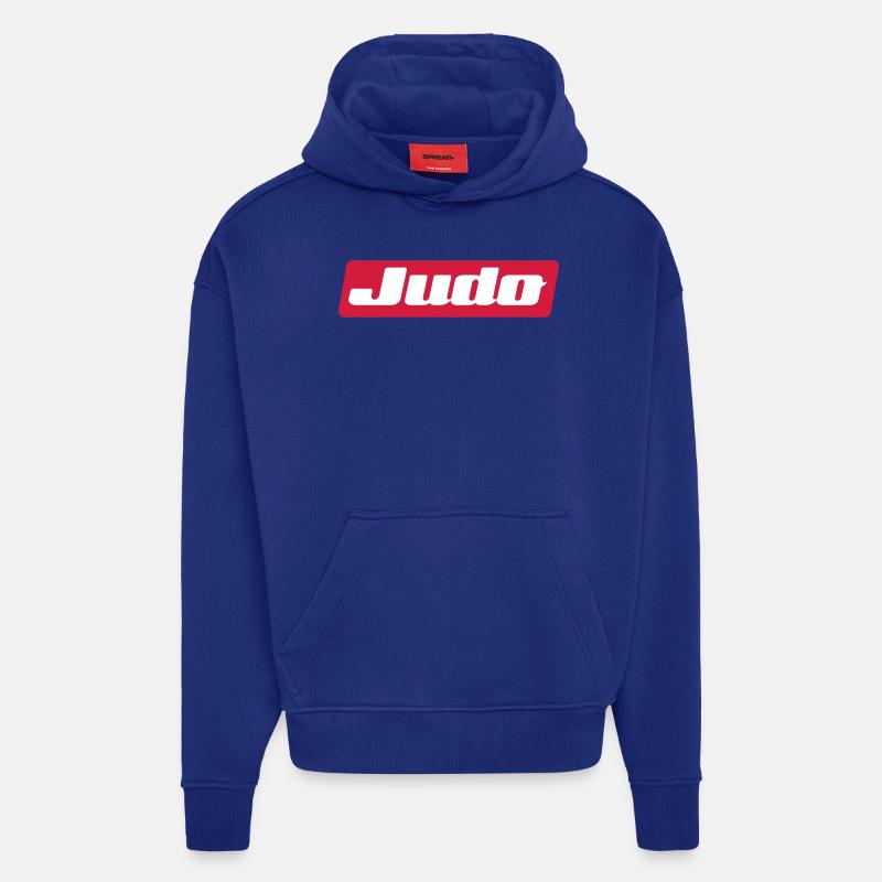 judo - Hoodie- made by SPREAD  - Iconic Blue