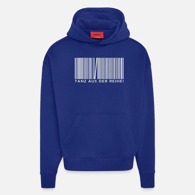 code - Hoodie- made by SPREAD  - Iconic Blue