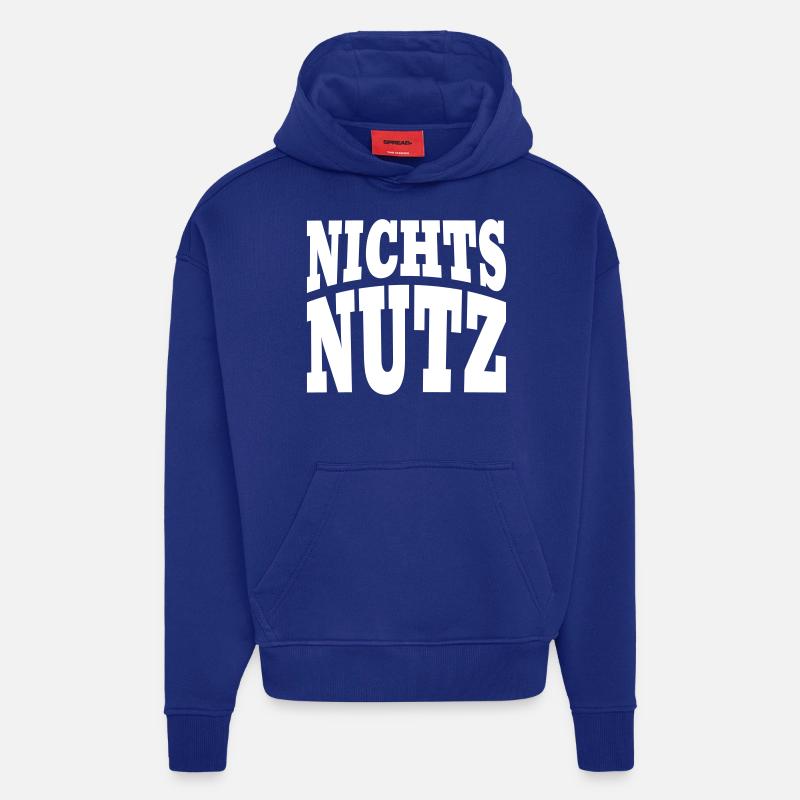 Nichtsnutz - Hoodie- made by SPREAD  - Iconic Blue