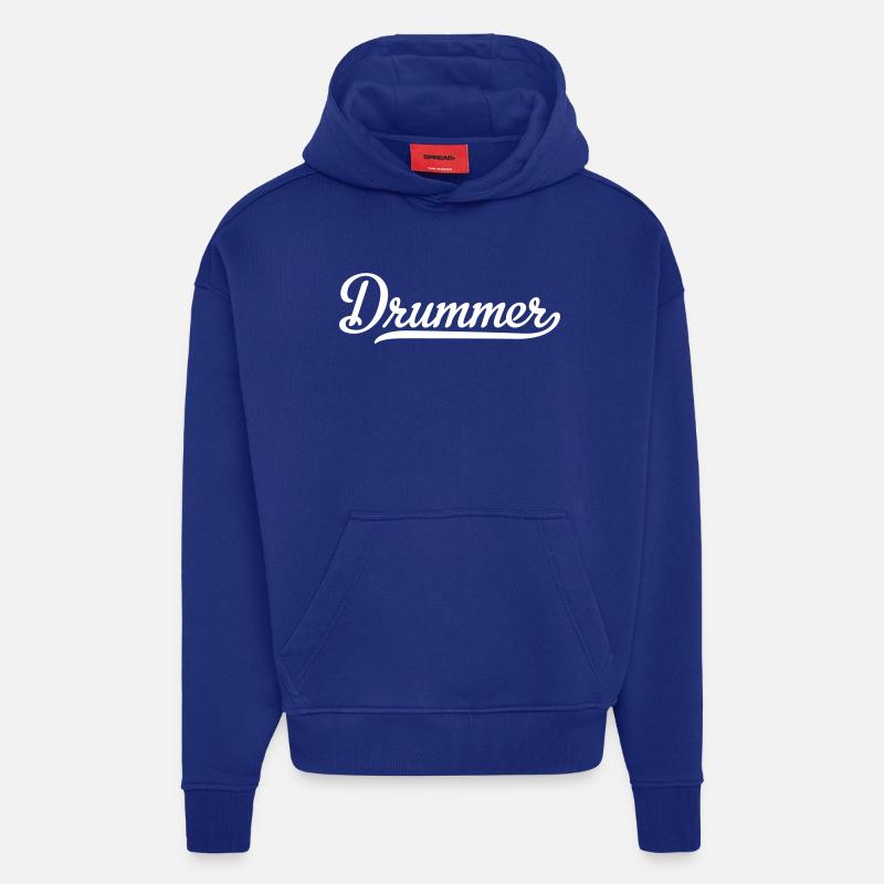 Schlagzeuger - Hoodie- made by SPREAD - Iconic Blue