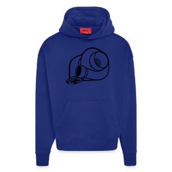 Turbo - Hoodie- made by SPREAD  - Iconic Blue - Vorne