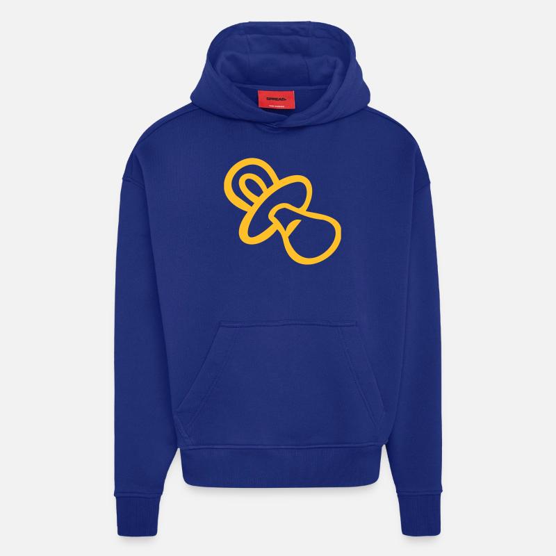Nuckel - Hoodie- made by SPREAD  - Iconic Blue