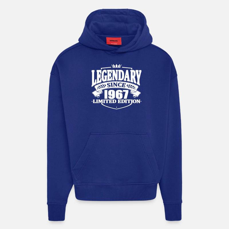 Legendary since 1967 - Hoodie- made by SPREAD  - Iconic Blue