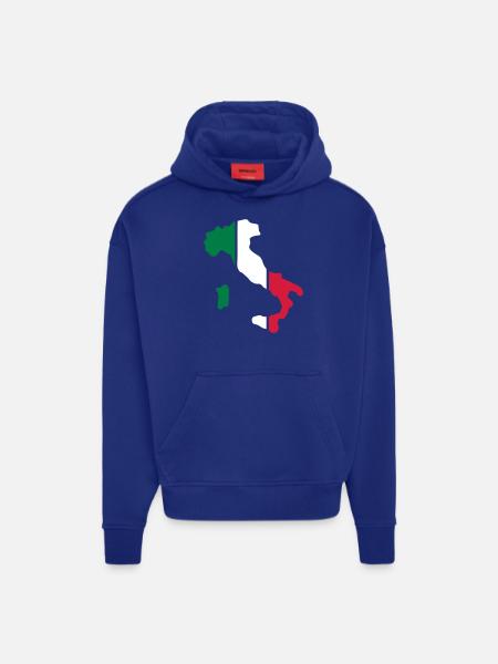 italia vektor - Hoodie- made by SPREAD - Iconic Blue