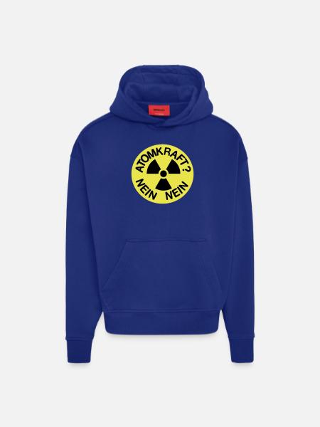 Atomkraft NEIN NEIN Danke - Hoodie- made by SPREAD - Iconic Blue