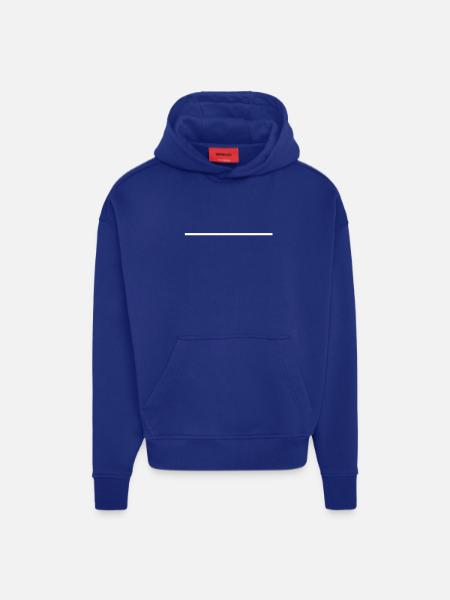 Line normal - Hoodie- made by SPREAD - Iconic Blue