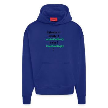 Kaffe - Hoodie- made by SPREAD  - Iconic Blue - Vorne