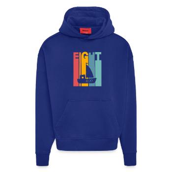 8 Jahre Kindergeburtstag Schiff - Hoodie- made by SPREAD  - Iconic Blue - Vorne